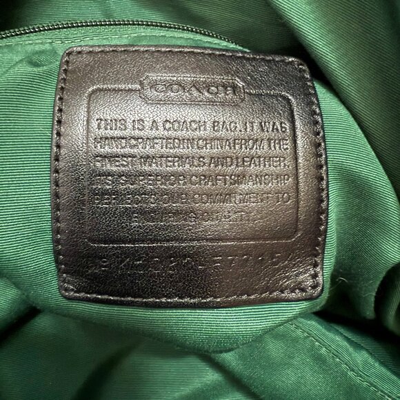 COACH Voyage Signature Cabin Duffle Bag - Picture 7 of 8